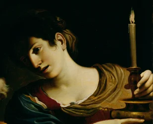 Die Verleugnung des heiligen Petrus (Detail)